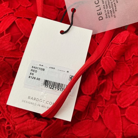 BARDOT ROXY LACE PARTY COCKTAIL DRESS - Picture 9 of 9